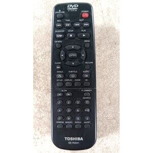 Toshiba SE-R0041 Remote Control SE-R0041 SD1600 SD1600C SD1600U SD6100 SER0041